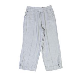 Madewell Linen Blend Waffle Pull On Pants US Women's M petite